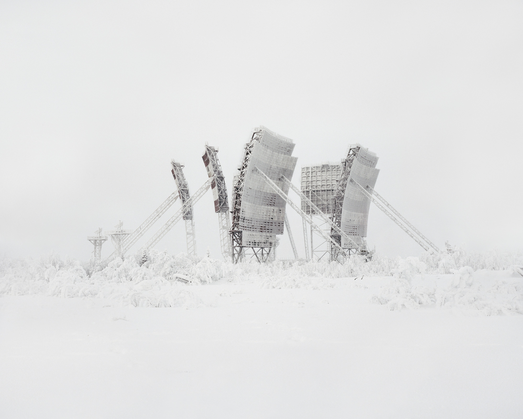 „Tschaika" – Antenne für Troposphärenfunk – Russland, Autonomer Kreis der Jamal-Nenzen, 2014